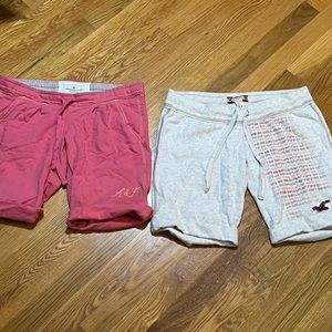 Hollister & Abercrombie sweat shorts